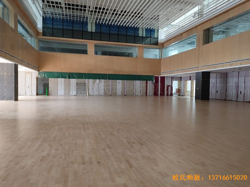 杭州26號(hào)地商務(wù)金融運(yùn)動(dòng)木地板施工案例