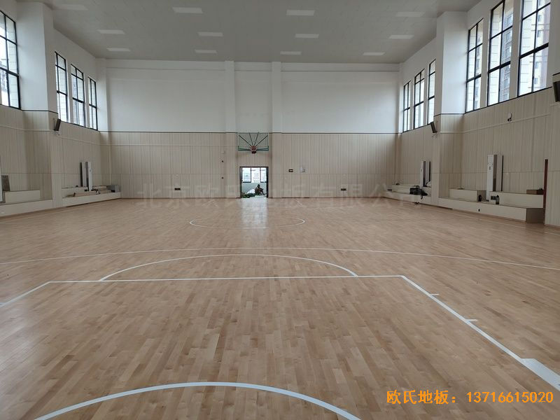 江西吉水縣城南第二小學(xué)運(yùn)動(dòng)地板施工案例