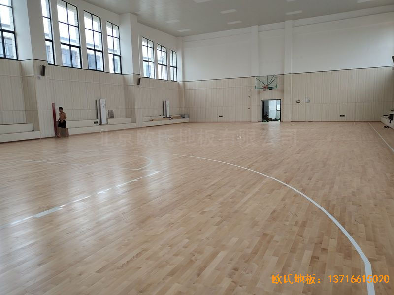 江西吉水縣城南第二小學(xué)運(yùn)動(dòng)地板施工案例