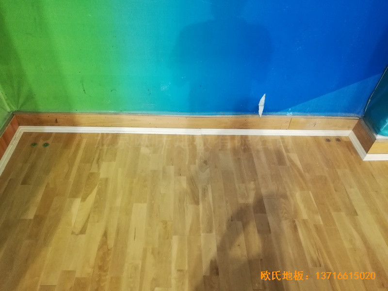 贛州體育館運(yùn)動(dòng)地板施工案例0