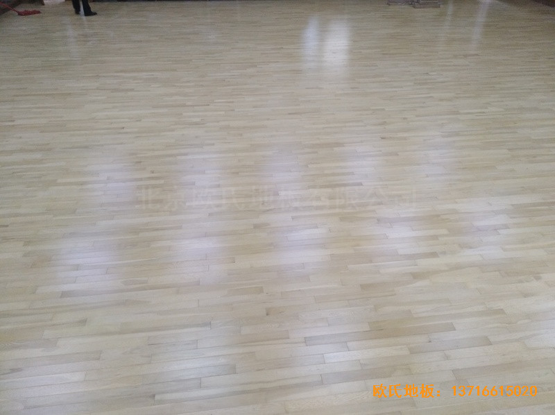 北京舞蹈學(xué)院運動木地板鋪設(shè)案例3