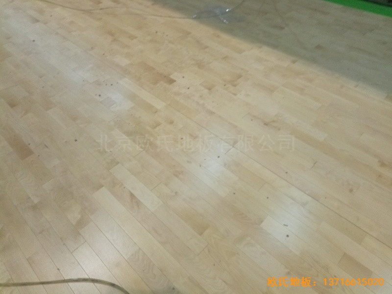 江蘇揚州市廣陵區(qū)體操館運動地板鋪裝案例4