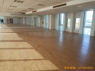 中國(guó)科學(xué)院技術(shù)研究所運(yùn)動(dòng)館體育木地板鋪裝案例