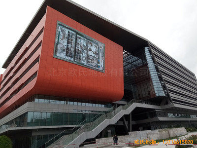 江蘇揚(yáng)州市廣陵區(qū)體操館運(yùn)動地板鋪裝案例