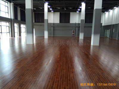 北京亦莊貞觀行業(yè)大廈運動場所運動木地板鋪設(shè)案例