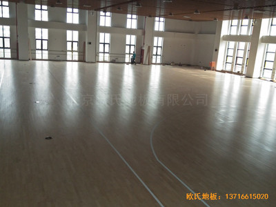 北京師范大學(xué)籃球館運(yùn)動(dòng)地板安裝案例