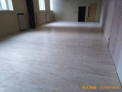 北京朝陽(yáng)運(yùn)動(dòng)館運(yùn)動(dòng)地板安裝案例