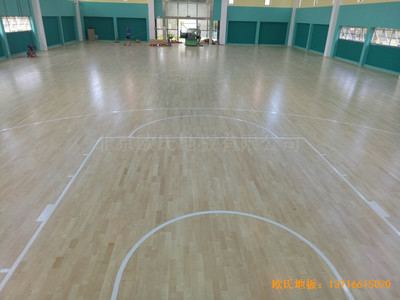 寧波中國石油儲蓄基地運動館運動地板安裝案例