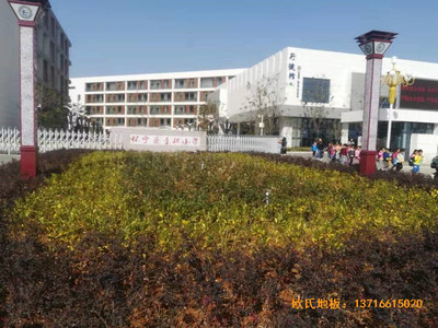 安徽懷寧籃球館運動木地板鋪設(shè)案例