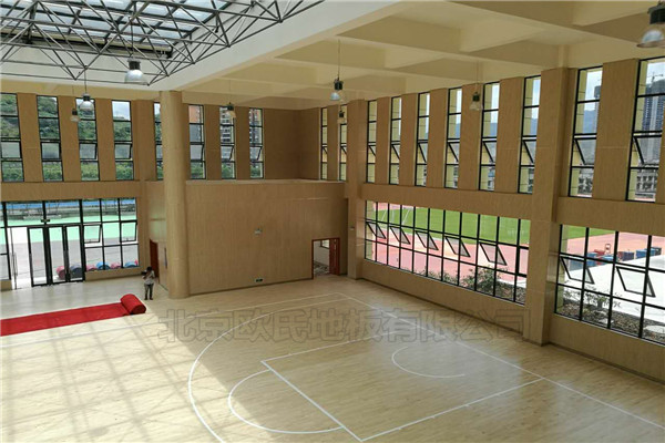 四川瀘州市敘永縣城西實驗學(xué)校運動木地板鋪設(shè)工程