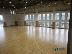 普通運動體育木地板施工流程