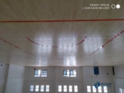 普通運(yùn)動(dòng)館地板施工