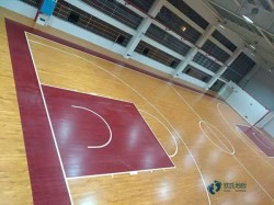 較好的運(yùn)動(dòng)場地地板施工步驟