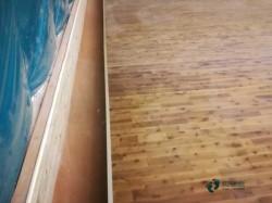 懸浮式籃球運動木地板施工工藝