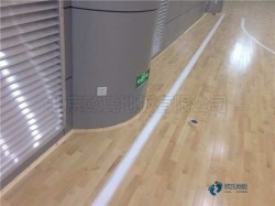 籃球場地板生產工藝