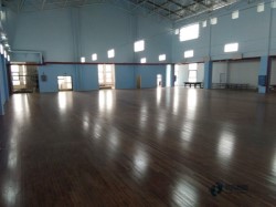 俄勒岡松舞臺運(yùn)動館地板施工方案
